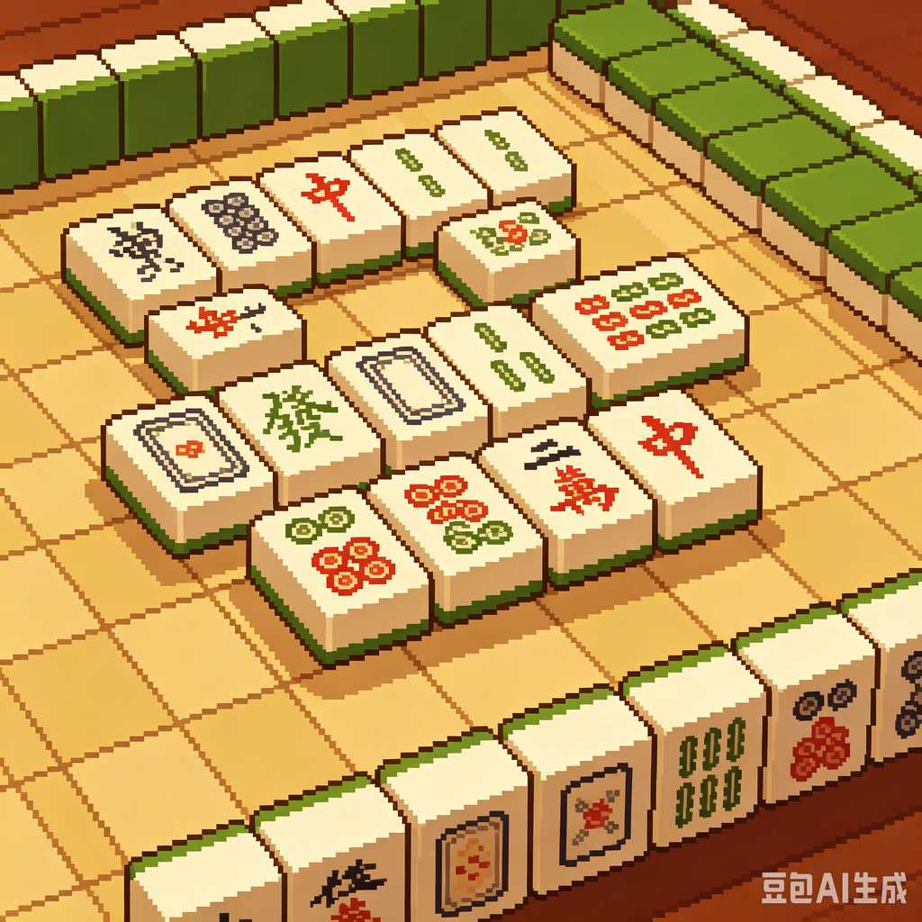 single mahjong tile pusher